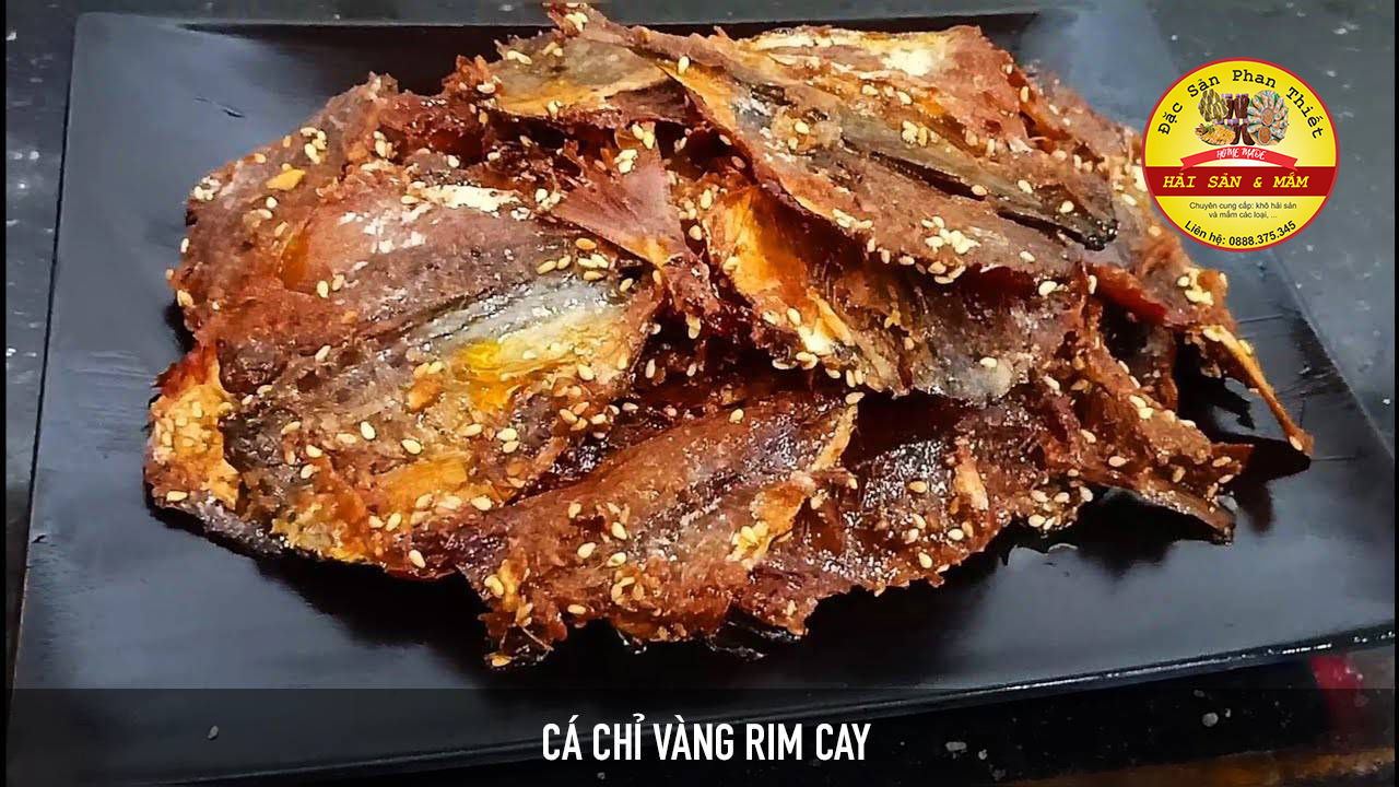 Cá chỉ vàng rim cay