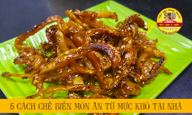 Cách chế biến mực khô