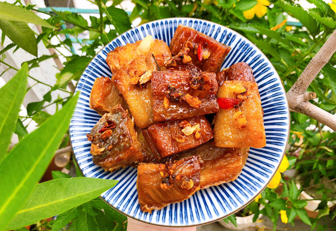 cá dứa một nắng