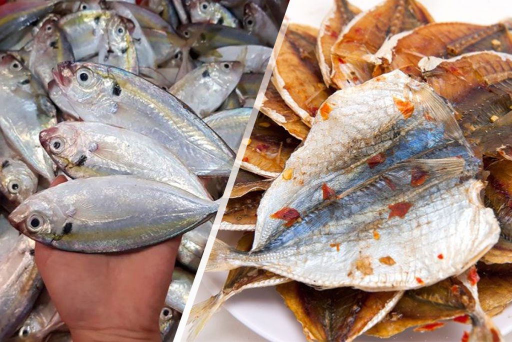 khô cá chỉ vàng tẩm
