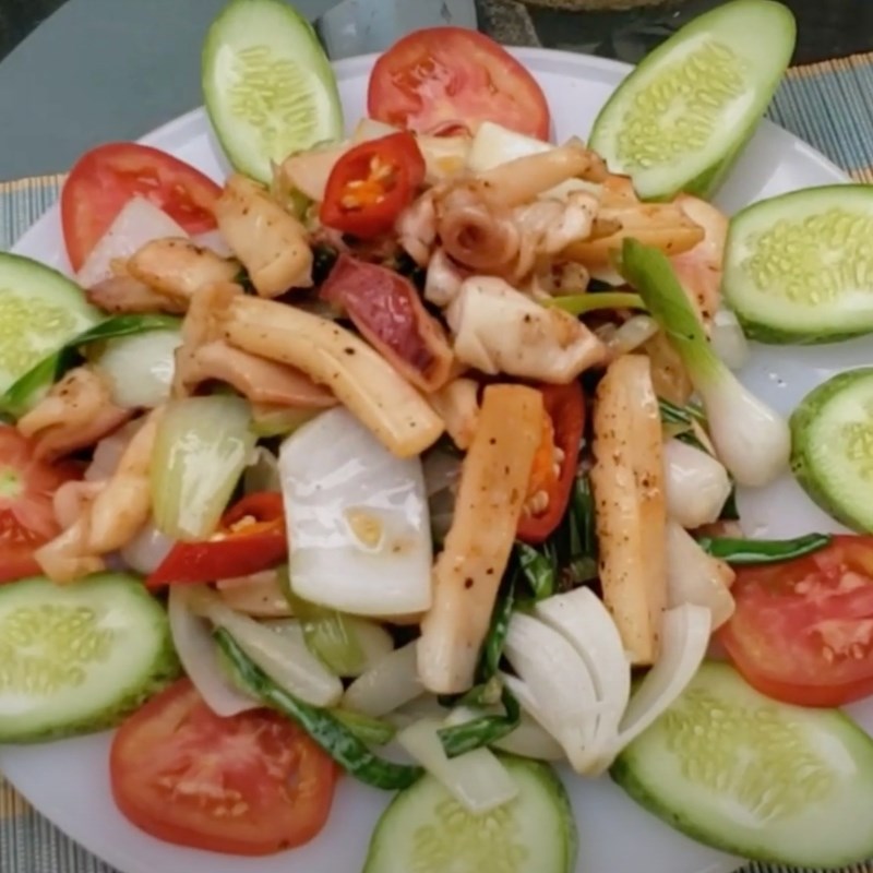 mực một nắng chiên nước mắn