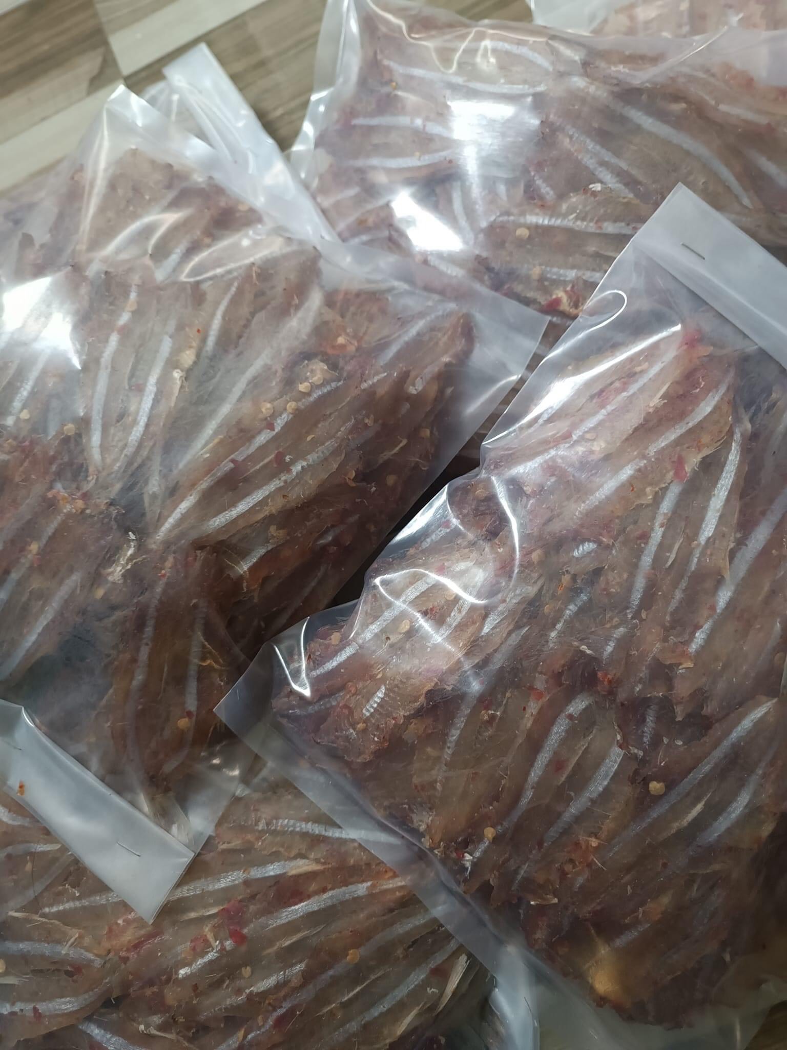 khô cá cơm đóng gói bịch nữa ký