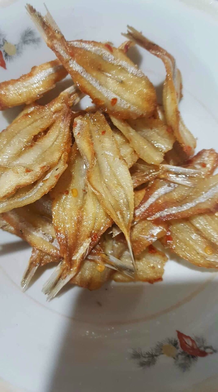 khô cá cơm rút xương chiên 