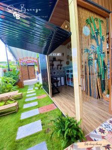 Bếp dùng chung tại homestay